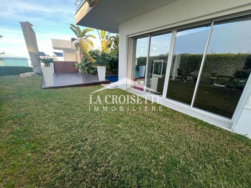 Villa s3 meublée avec vue sur mer à La Marsa